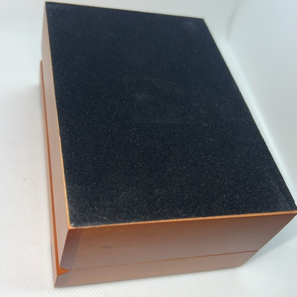 Colibri of London 17 Jewel Pocket Watch, picture frame, chain & Box Silver-tone - Picture 14 of 16